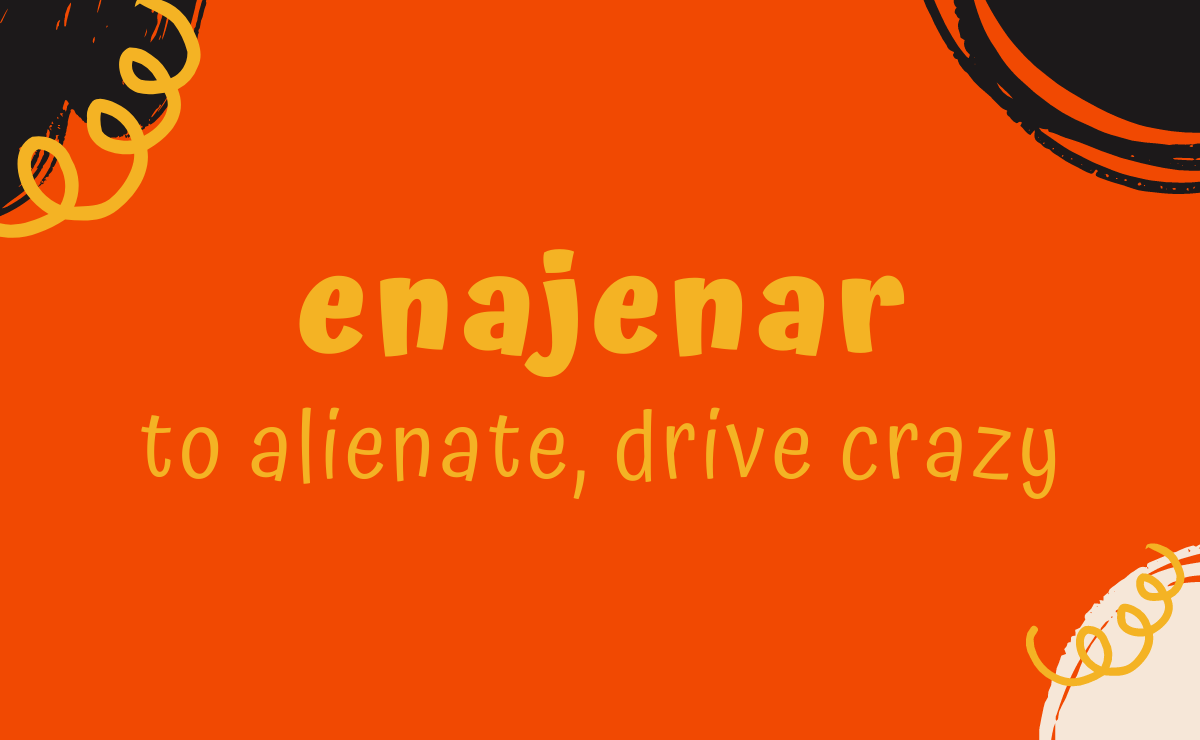 Enajenar conjugation - to alienate