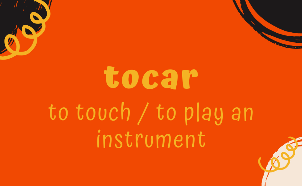 Tocar Conjugation - Spanish Verbs - Habloco